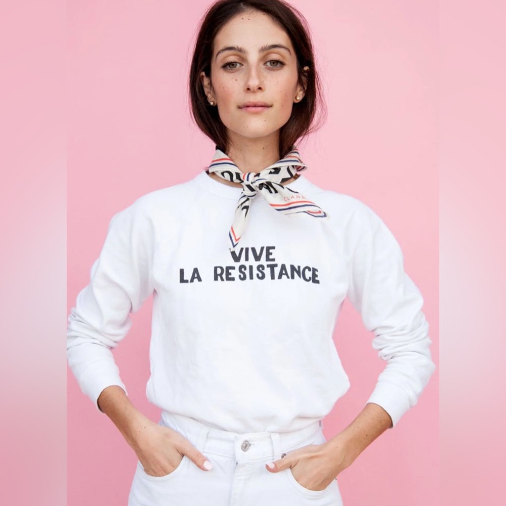 Clare V - Vive La Resistance Sweatshirt